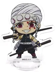 【中古】アクリルスタンド・アクリルパネル 宇髄天元 「鬼滅の刃 フォトきゃら お食事シリーズ ブラインドアクリルぷちスタンド」