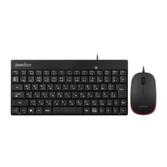 【人気商品】ブラック有線日本語配列 USB ミニキーボード・マウスセット PERIDUO-212B Perixx