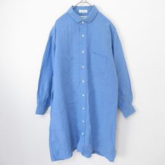 インディヴィジュアライズドシャツ INDIVIDUALIZED SHIRTS リネン シャツ ロングシャツ 長袖 x853916ss