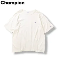 【キングサイズ】 チャンピオン Champion 半袖 ワンポイントロゴ刺繍 Tシャツ カットソー トップス アメカジ ストリート ビッグシルエット 5L ホワイト メンズ