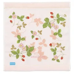 【新着商品】nishikawa 【 西川 】 今治 ハンドタオル 34X35cm 洗える 綿100％ ウェッジウッド ワイルド ストロベリー やわらか 日本製 ピンク TT33905601