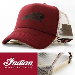 メッシュキャップ 帽子 メンズ インディアン モトサイクル Indian Motorcycle Port Trucker Hat レッド系 2869640 モータースポーツ