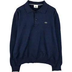 古着 ラコステ LACOSTE ポロニットセーター メンズXXL相当/eaa594677