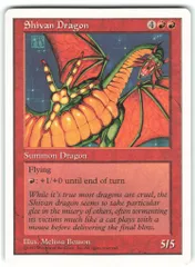 Wizards OF THE COAST 5版 5ED 【英】シヴ山のドラゴン/Shivan Dragon 赤R