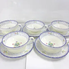 Noritake ノリタケ オランジェリー ティーカップ＆ソーサー 5客セット　公田店