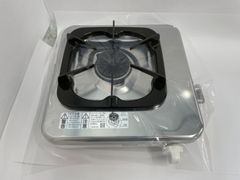 【未使用/付属品全部有り】リンナイ RTS-1NDC 13A 都市ガス 一口コンロ ステンレス天板 立消え安全装置付き
