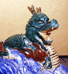 坂本龍馬有田焼工芸品 肥前有田焼 坂本龍馬 磁器陶額（立ち姿） ｢世の人は｣｜仕入れ