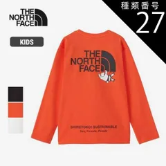 種類27：(W)ホワイト/140 ザ・ノース・フェイス キッズ 長袖 Tシャツ THE NORTH FACE [ NTJ82332ST ] L/S SHIRETOKOTEE ロングスリーブシレトコトコティー ロンT [メール便][230812] 子供 