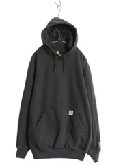 【お得なクーポン配布中!】 US企画 カーハート スウェット フード パーカー メンズ L / CARHARTT Rain Defender ヘビーウェイト トレーナー プルオーバー 撥水加工 黒