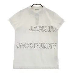 サイズ：0 JACK BUNNY ジャックバニー  半袖ポロシャツ  ホワイト系 [240101474374] ゴルフウェア レディース ストスト