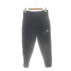 アディダス バイ ステラマッカートニー adidas by Stella McCartney サイドジップ ジョガーパンツ クロップド M 紺 /CX ■OS
