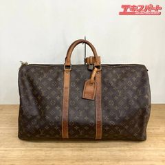 LOUIS VUITTON ルイヴィトン キーポル55 モノグラム M41424 ボストンバッグ タグ切れあり ネームタグ・パドロック付 ミスマ店