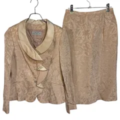 Z1503 KOJI WATANABE セットアップ 上下 ２点 ジャケット スカート ピンク レディース 9