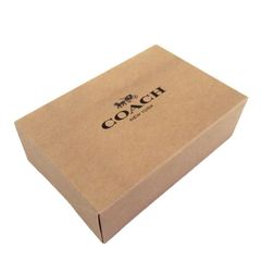 【新品 未使用】ミニ財布向け COACH コーチ ギフトボックス 箱 Sサイズ(二つ折り財布向け) クラフト 正規品
