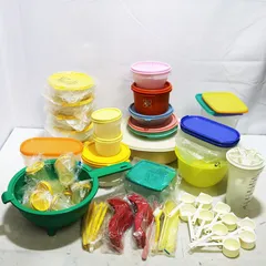 【けいこ】Tupperware MMスクエア　セット MMスクエア ギフト【 Tupperware タッパーウェア