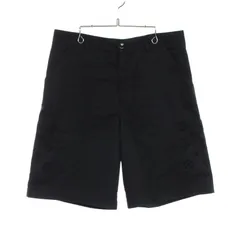 ルイ・ヴィトン LOUIS VUITTON カーゴパンツ モノグラム RM242MQ FUG HRP43W ブラック コットン ショーツ メンズ Used Aのサムネイル