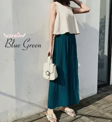 【Lサイズ専用】【ワイドタイプ】【在庫限り】シフォンプリーツスカーチョ ワイドパンツ ボトムスシフォン プリーツパンツ レディース 大きいサイズ 快適通気 レディース 大人 春夏 バーゲン【送料無料】