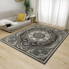 【売れ筋】北欧 防ダニ加工 抗菌 ラグマット ウィルトン織 おしゃれ カーペット 130×185CM ラグ アトレ フリーリー