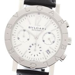 ブルガリ BVLGARI BB38SLCH ブルガリブルガリ デイト クロノグラフ 自動巻き メンズ良品_876428
