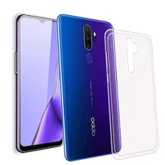 新品 RuiMi For OPPO A5 2020 用のケース OPPO A5 2020 用のカバー クリア ソフト シリコンケース 薄型 柔らかい手触 落下防止 TPU材 For OPPO A5 2020 用の全面保護カバー