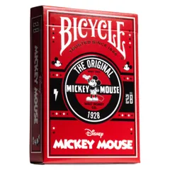 トランプ Bicycle Disney Classic Mickey Mouse Playing Cards ミッキーマウス エレガントデザイン 高品質 英語版 日本語説明書なし