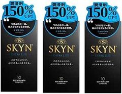 スキン エクストラルブ SKYN EXTRA LUB コンドーム ソフトノンラテックス 10個入×3箱 4902510180110