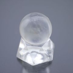 天然本水晶 丸玉 25.2g 26.3mm 天然石・置物　厄除け 浄化 クリスタルスフィア