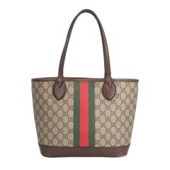 グッチ スモール オフィディア トートバッグ GGスプリームキャンバス 726762 ベージュ レディース  GUCCI  中古 グッチ