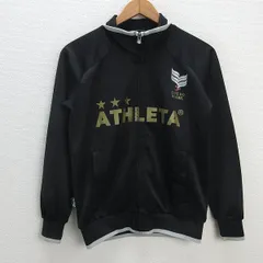 z■アスレタ/ATHLETA ジャージ フットサル【S】黒/men's/135【中古】■