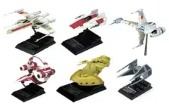 【中古】食玩 トレーディングフィギュア 全6種セット スター・ウォーズ ビークル・コレクション3 