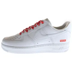 NIKE (ナイキ) ×SUPREME AIR FORCE 1 LOW シュプリーム エアフォース1 ローカットスニーカー シューズ ホワイト US10.5/28.5cm CU9225-100