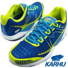 KARHU カルフ IKONI ORTIX イコニ オルティックス STRONG BLUE/LLIME PUNCH MEN ストロングブルー/ライムパンチ メンズ スニーカー ランニング