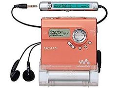 SONY WALKMAN NZ-N910 ポータブルMDプレーヤー オレンジ - メルカリ