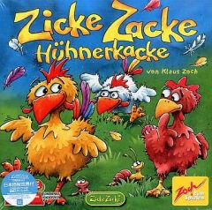【中古】ボードゲーム にわとりのしっぽ ドイツ語版 (Zicke Zacke Huhnerkacke)のサムネイル