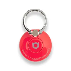 iFace スマホリング iPhone/Android対応 360度回転 インナーサークル (レッド)【リングホルダー アイフェイス 落下防止 スタンド スマートフォン リング ホールドリング】