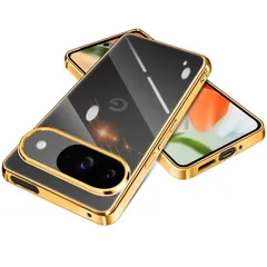 薄型 軽量 透明 TPU素材 カバー 落下防止 9pro 9pro 擦り傷防止 / スマホケース / ストラップホール付き 9 9 グーグル Pixel ピクセル Pixel 9 耐久性 / 黄変防止 耐衝撃 9pro クリア ケース ケース 6.3インチ(ゴのサムネイル