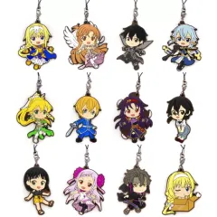 【中古】雑貨 全12種セット ラバーストラップ きゅんキャラいらすとれーしょんず 「一番くじ ソードアート・オンライン アリシゼーション War of Underworld ～最終章～」 H賞