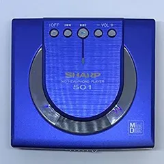 【ジャンク品】SHARP MD-ST501-A 　MDウォークマン　シャープ 2025年最新】シャープ MD 501の人気アイテム - メルカリ