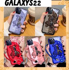 大人気GALAXY S22専用ページ、紫ブルーライト、茶色、レッド、ブルー