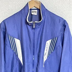 (^w^)b MIZUNO SUPER STAR ミズノ スパースター トラックジャケット 80s90s ヴィンテージ ジャージ ナイロンジャンパー アウター ジップアップ ハイネック 袖裾リブ ロゴ プリント 紫系 パープル系 スポーツ メンズ サイズO