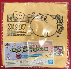 BANDAI SPIRITS 이치 반 쿠지 별의 커비 코믹한 커비 & 프렌즈 G상 커비 (MANPUKU) 코믹한 타월 컬렉션