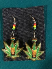 ピアス　JAMAICA ジャマイカ bob marley ボブマーリー reggae レゲエ  ラスタ ラスタカラー RASTA