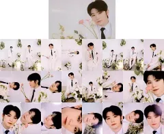 【中古】グッズセット ウジ(SEVENTEEN) ハードカバーバインダー＆ブックレット(トレーディングカード) 「CD FML (CARAT Ver.)」 封入特典