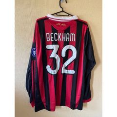 2009-2010 ACミラン ユニフォーム  サッカー 長袖 32番 ベッカム