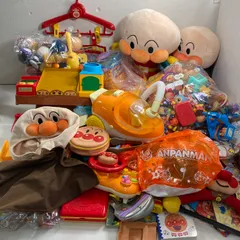 ★ アンパンマン おもちゃ グッズ まとめ商品 大量 約13㎏ まとめ売り ぬいぐるみ、玩具、カプセルトイ、えほん など 13.55kg