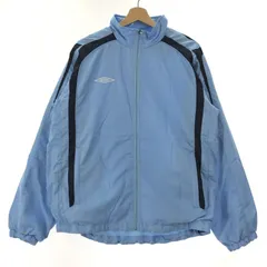 【中古】UMBRO ジャケット L ブルー アンブロ[10]