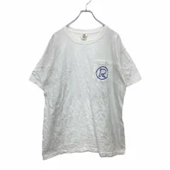 COMFORT COLORS 半袖 プリント Tシャツ Lサイズ バックプリント 胸ポケット ホワイト コットン 古着卸 アメリカ仕入 t2405-3289
