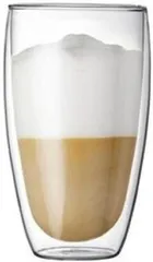 morningplace ダブルウォール グラス タンブラー 二重構造 耐熱 カップ 450ml( 450ml)のサムネイル