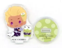 【中古】アクリルスタンド・アクリルパネル ディアッカ・エルスマン＆けろけろけろっぴ 「機動戦士ガンダムSEED FREEDOM × サンリオキャラクターズ トレーディングミニキャラアクリルスタンド」 劇場グッズ