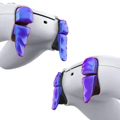 PlayVital DUNE ps5コントローラーに対応用トリガーストップショルダーボタンエクステンションキット、ps5 Portalコントローラーに対応用ストッパーバンパートリガーエクステンダーゲーム改善アジャスター、ps5 Edge用ゲーム改善アジャス 0